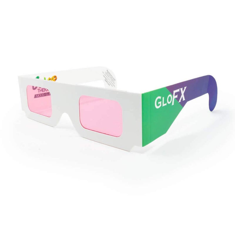 GloFX نظارات جلو إف إكس الملونة - 5 عبوات - علاج الضوء الشاكرات الكروموثيرابي - Image 2